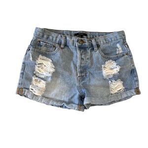 Forever 21 High rise jean shorts Size 29